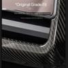 Real Carbon Fiber Rear Air Conditioning Vent Protective Cover For Tesla Model 3 Highland 2024 New Model3 Interior Accessories