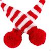 Festive Pet Neckwear - Stylish Winter Accessory for Dogs and Cats