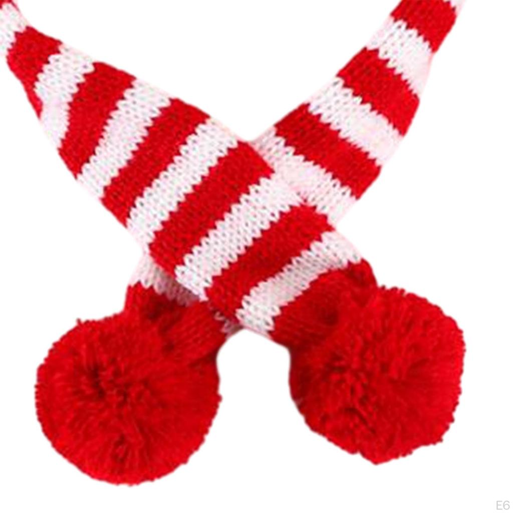 Festive Pet Neckwear - Stylish Winter Accessory for Dogs and Cats