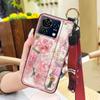 Protective Soft case Phone Case For ZTE Blade V50 Vita Fashion For Mom Shockproof Wristband Elderly lady Wrist Strap