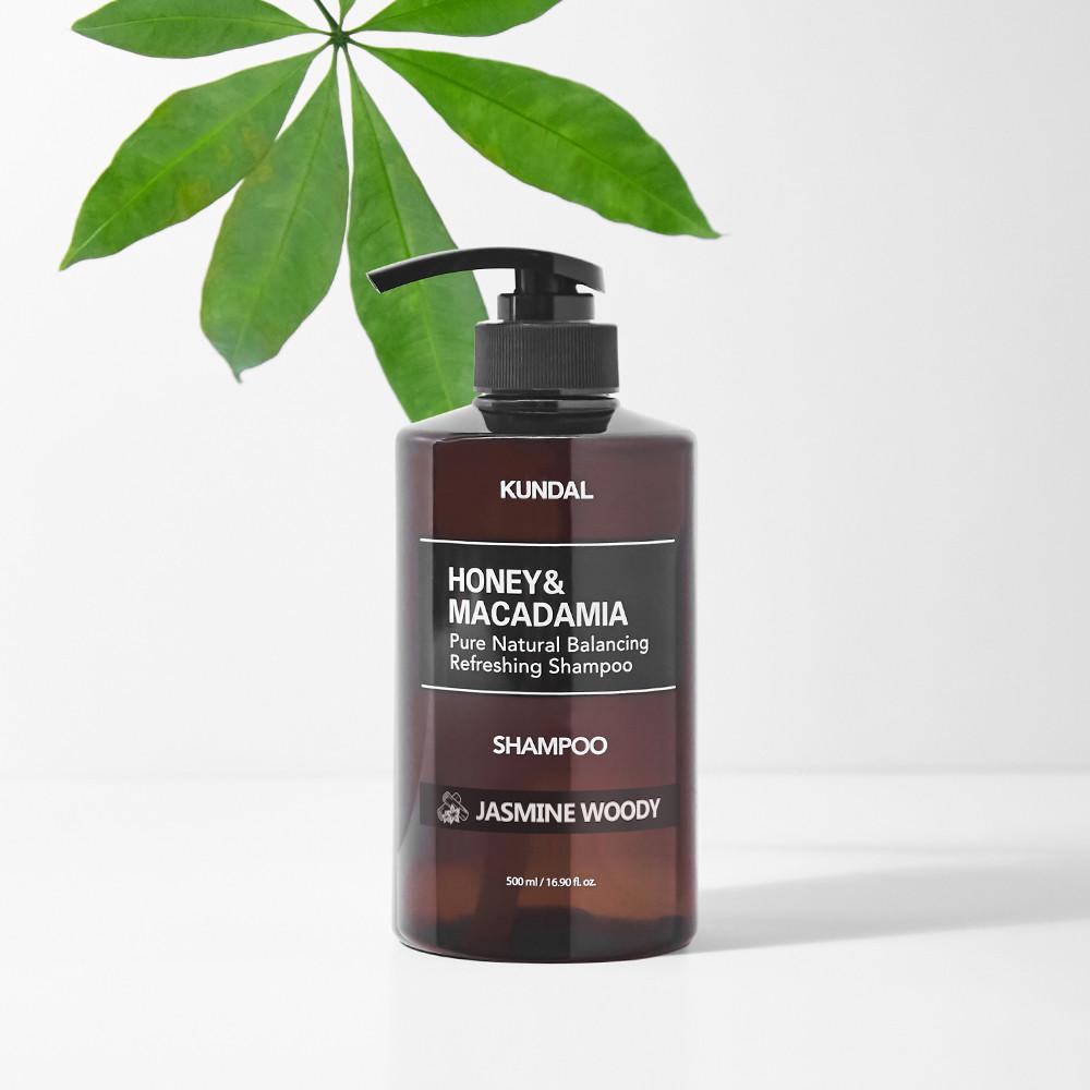 KUNDAL Shampooing Nature Édition Aroma Jasmin Boisé 1058ml, cosmétiques coréens au bon parfum
