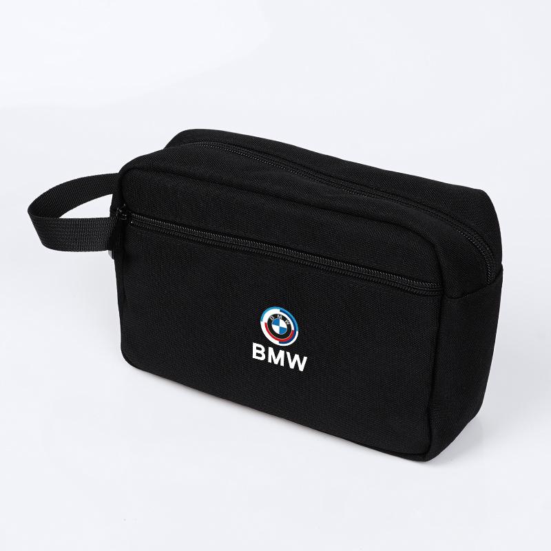 Car Interior Canvas Hand Storage Bag Auto Organizer Accessories For BMW E90 G80 M3 G30 M5 F82 F83 F20 F21 G42 F95 F96 G06 G07 M2 MVGJX1