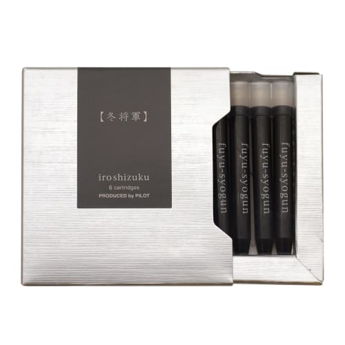 Fountain pen cartridge Iroshizuku 6 pieces [Winter General] IRF-6S-FS