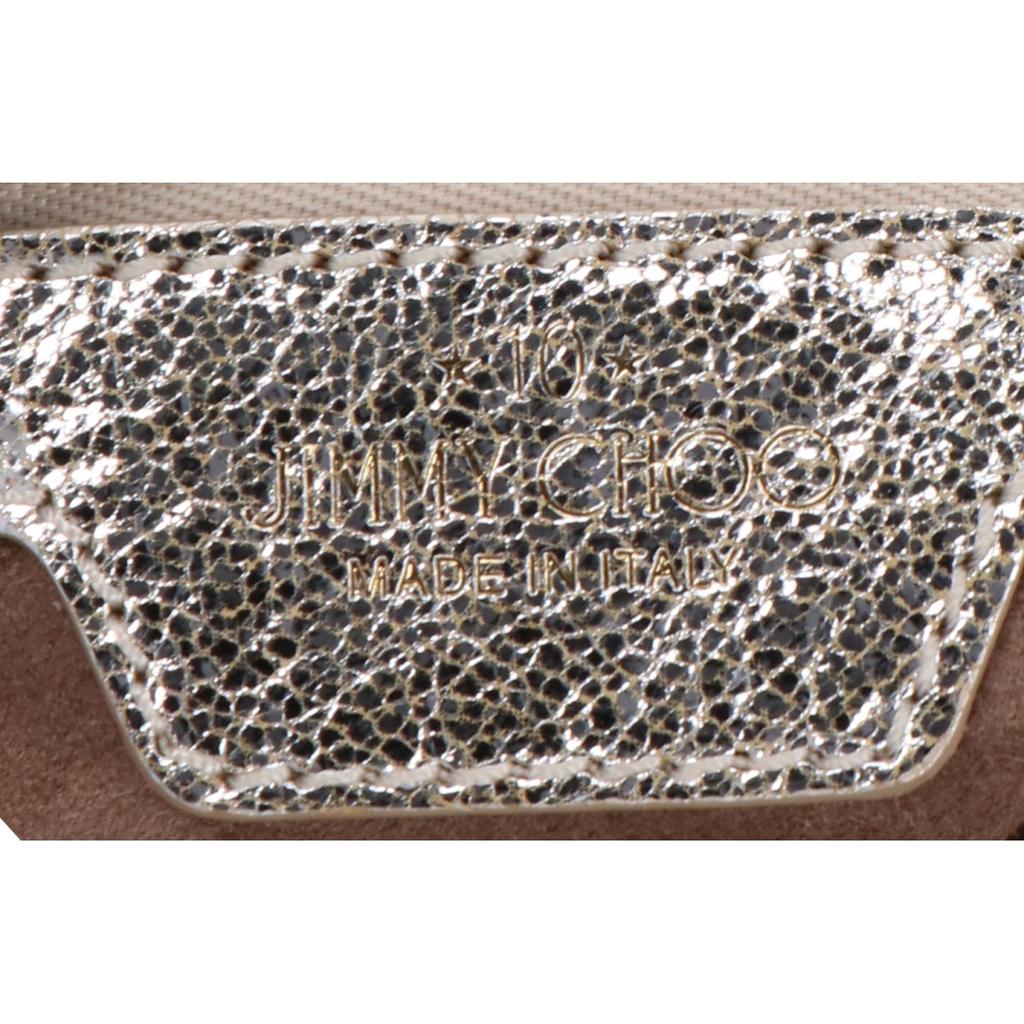 JIMMY CHOO SOFIA Star Studs 10th Anniversary Collection Japan Exclusive Tote Bag SilverUsed