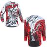 Men's Long Sleeve Off-road Motorcycle Mountain Bike Clothing Bicycle Motorcycle T-shirts Spring and Autumn Round Neck 3D Printed Top