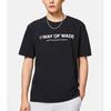 Li-Ning Wade Series Solid Color Letter Print Crew Neck T-Shirt Men Tops Black AHSS809-1