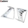 For Toyota RAV4 RAV 4 2016 2017 2018 Chrome Car Front Fog Light Lamp Cover Trim Head Foglight Foglamp Bezel Trims Accessories