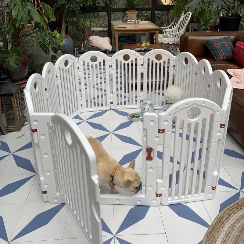 Odorless Plastic Indoor Dog Fence for Puppies & Small Breeds