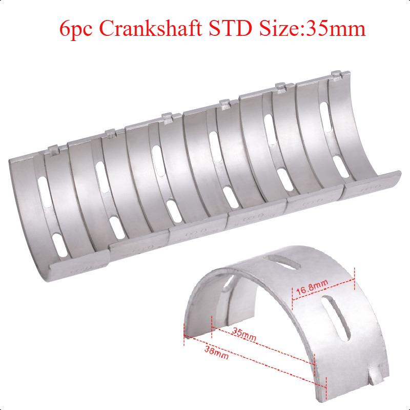 34.5mm 35mm Motorcycle Connecting Rod Crankshaft Main Bearing Set 92139-0032/4 for KAWASAKI ZX-10R 2007 ZX 10R ZX10R 2007