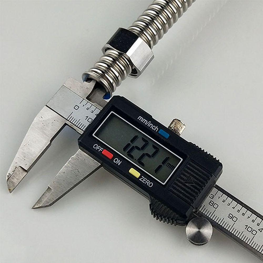Useful Stainless Steel Durable Extendable Plumbing Water Heater Connector Hose Tube Corrugated Pipe