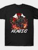 Nemesis Men's Black Crew Neck T-Shirt Classic Fit Soft and Comfortable Premium Fabric Men's T-s