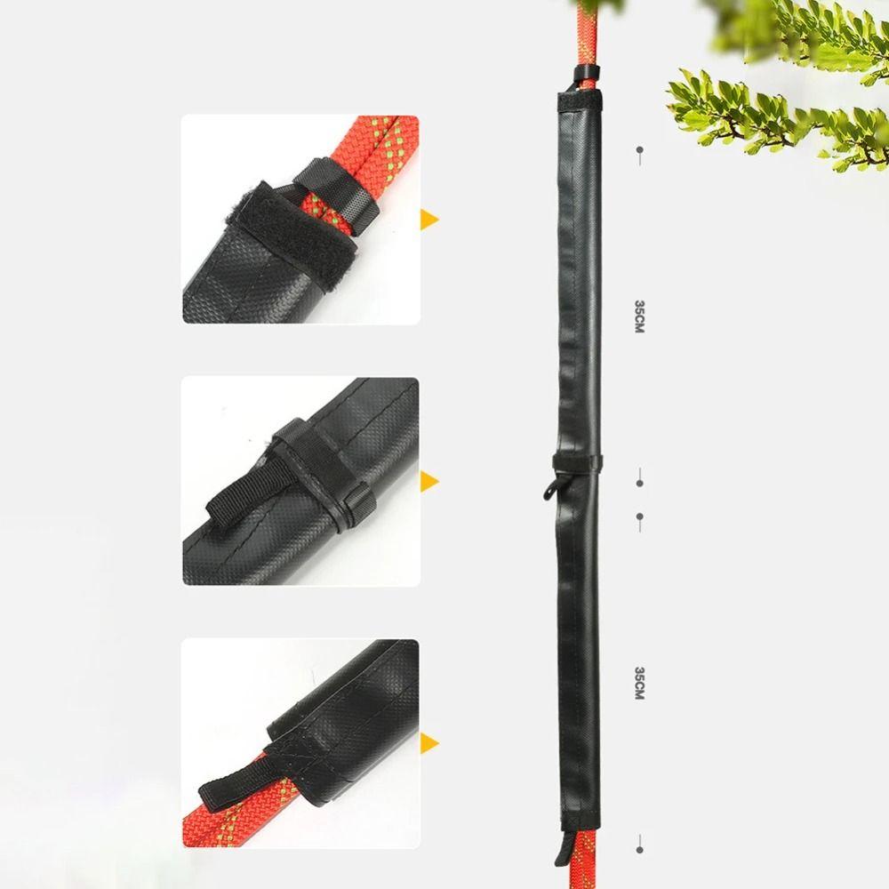 Manchon de Protection Anti-Usure pour Corde Protection de Corde pour Escalade Arboriste Équipement de Descente en Rappel