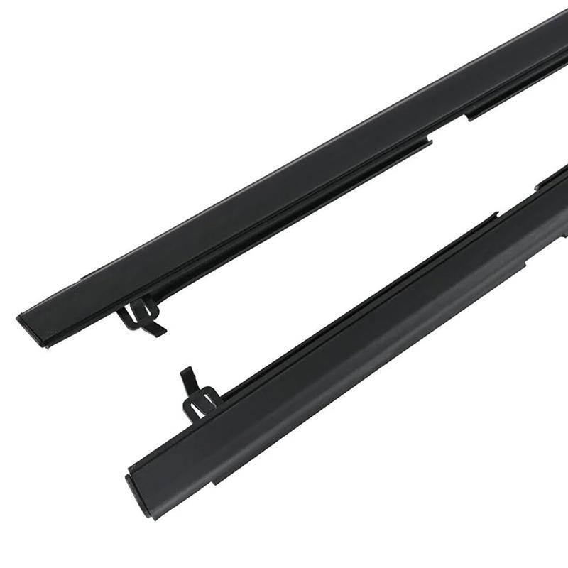 4Pcs Window Rubber Trim For Honda Civic 2006-2011 Weatherstrip Seal Side Door Glass Rubber Belt Replacement 72410-SNA-A01