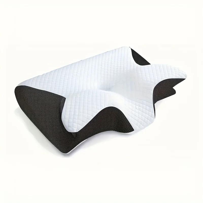 Ergonomic Butterfly Cervical Pillow, Slow Rebound Memory Foam Neck Pillow, Breathable Orthopedic Sleeping Pillow for Daily Rest