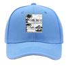 Tropical Beach Sunset Palm Tree Ocean Sailboat Sketch Sandwich Baseball Cap Unisex Women Sun Cap Outdoor Workouts Hat