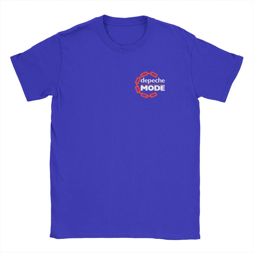 Oversize T-shirt Letni Elektroniczny Rock Depeche Cool Mode Koszulki Czysta Bawełna T-shirt Męski Duży Rozmiar Krótki Rękaw Koszulki