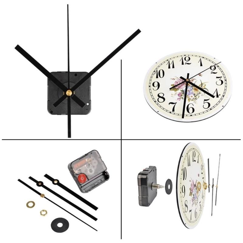 Clock Hands Repair Kit Wall Clocks Quartz Movement DIY Supplies for Beginners Starters Handmade Accessories