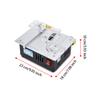 Mini Multifunctional Electric Table Saw Desktop Saws Small Household DIY Cutting Tool Woodworking Bench Lathe Cutter Machine