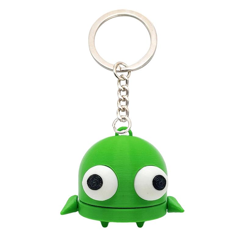 

Брелок Робот Репо, напечатанный на 3D-принтере, Игрушка Робот Репо с подвижной головой и суставами, Забавный брелок, Подарки для друзей