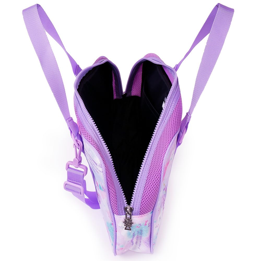 COLORFUL CANDY STYLE Calligraphy and for Elementary School Unicorn Fantasy with Shoulder NN100610 Set, Water-Repellent Lightweight, Girls, Students,