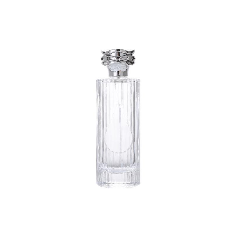 150ML Vertical Stripe Glass Perfume Atomizer Bottle