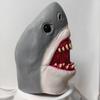 Megalodon Haai Masker Hoofddeksel Halloween Horror Grote Witte Haai Masker Maskerade Feest Attributen
