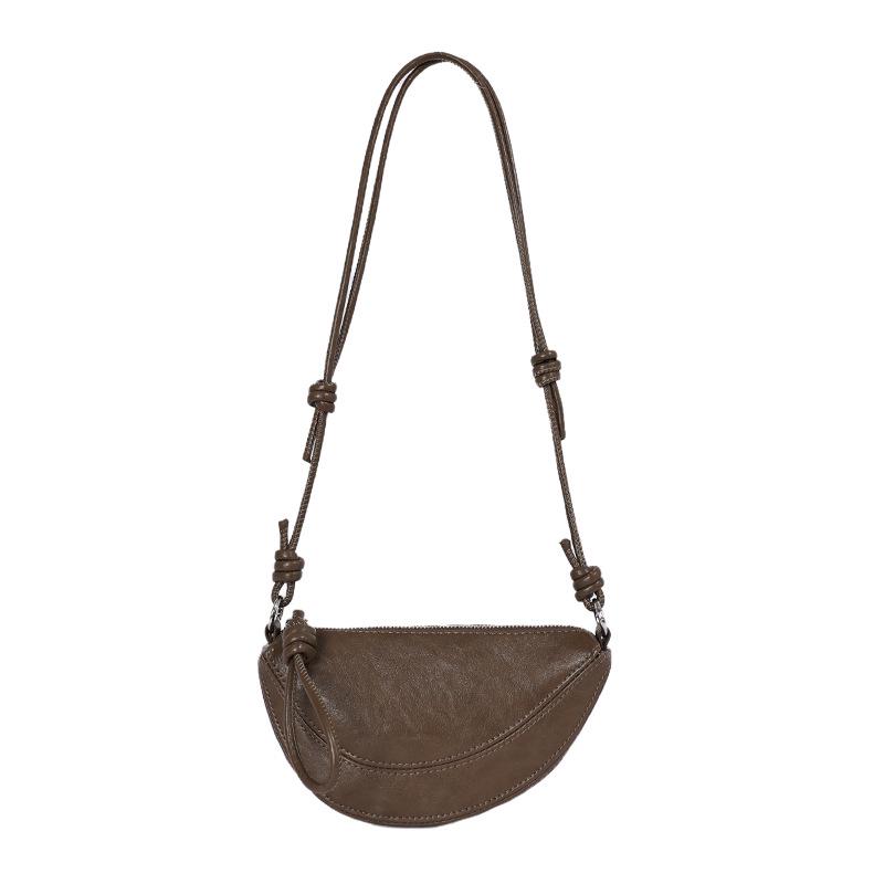 Women's 2026 Crossbody Crescent Dumpling Bag - High-Quality, Simple, Niche Design