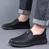 Herren Casual Leder Herrenschuhe Mann Hohe Qualität Mode Weich Klassisch Fahren Rutschfest Flats Sneaker Mokassin Handgefertigt