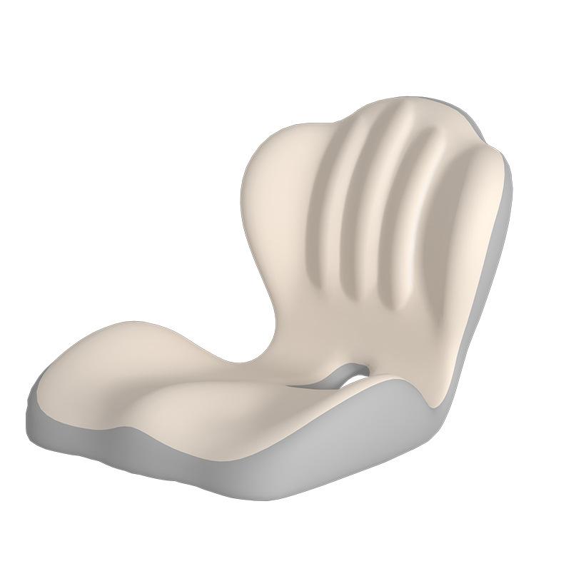 Memory Foam Integrated Back Seat Cushion Ergonomic Lumbar Support Pad For Office Car Home Use