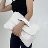Ladies' Fashi Business High Capacity Glove Bag Soft Leather Document Storage Shoulder Bag