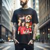 100% Cotton TOPS UNISEX TEES MENS WOMENS Haikyuu T-shirt Volleyball Kuroo Tetsurou Kozume Kenma Anime Shirt All Size 113