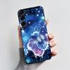 For Samsung Galaxy A26 A36 A56 5G Casing New Design 2024 Heart Printed Black Matte Soft Silicone Protective Cover Case