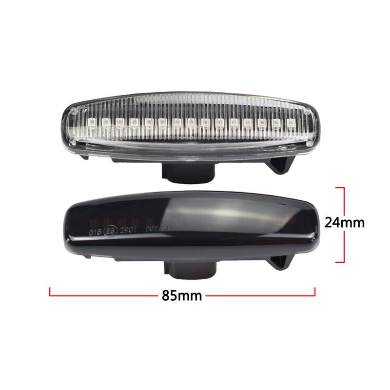 LED Dynamic Turn Signal Light Side Marker Lamp For Infiniti EX25 EX35 EX37 FX30d FX35 FX37 FX50 G25 G35 G37 JX35 M25 M35 M37