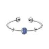Elegant Ice Crystal Set, 925 Silver Glass Bracelet, Same Style for Men and Women, Couple Style ZT24092208A