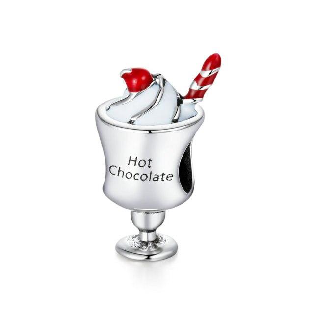 Couple Little Girls Boys 925 Sterling Silver Pineapple Food Avocado Beads Charm Bracelet Silver 925 Jewelry