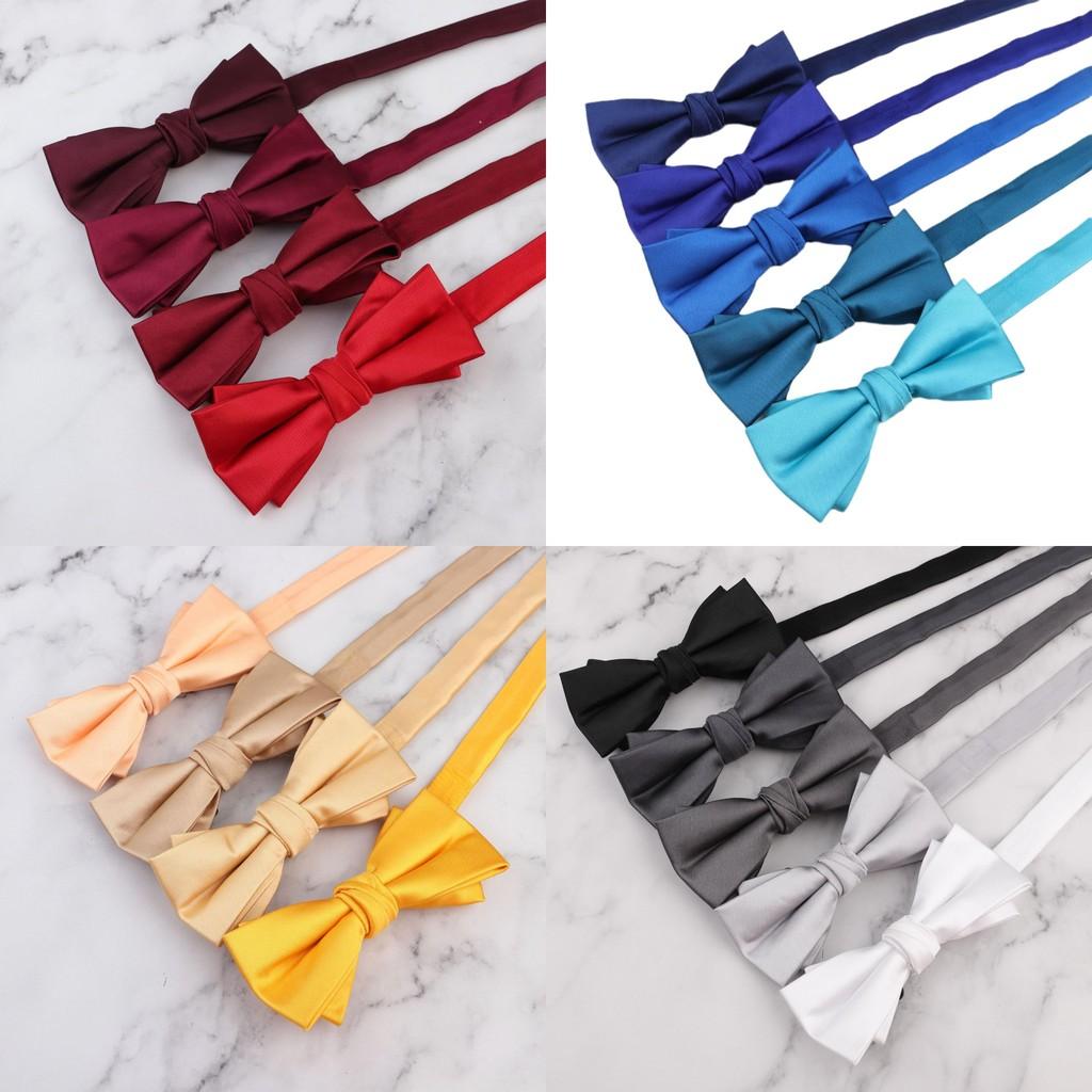 Polyester Classic Style Bowtie For Men Women Versatile Accessory For Business Meetings And Party Wear