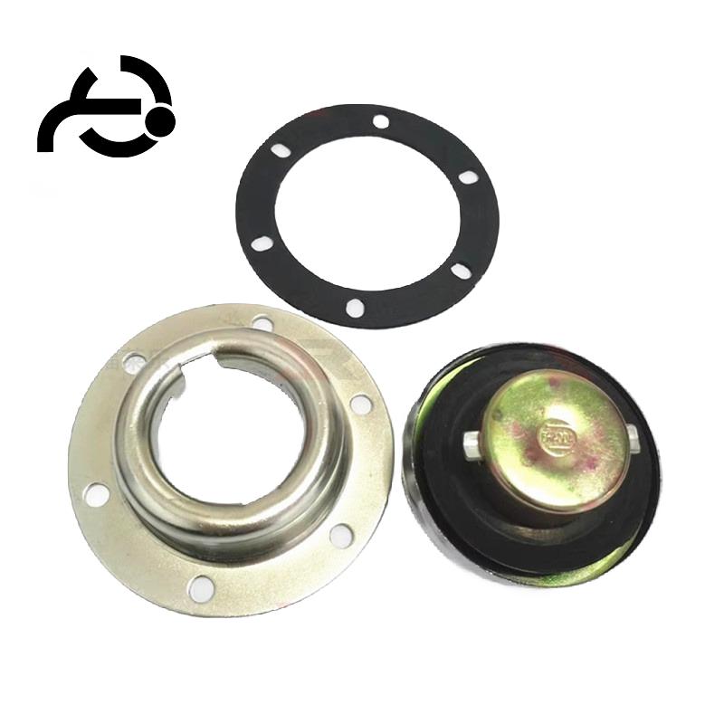 Diesel Generator Set Parts with Lock Stainless Steel Fuel Tank Cap, Car Excavator Water Pump Refueling Port Cap