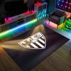 Tappeto in Velluto di Cristallo Design Sevilla FC Accogliente Non?Tappeto Stampato Antiscivolo per Camera da Letto Soggiorno Ingresso