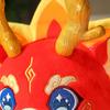 Jahr des Jahres 2024, Drache-Maskottchen, Plüschpuppe, chinesisches Neujahr, Sternzeichen, Drache, Stofftiere, Ornament, Glücksdrache, Spielzeug, Zuhause, Party, Dekoration, Festival, Geschenk