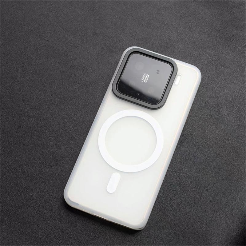 Magnetic Case For Xiaomi 15 14 Pro 17 Mi 17 5G For MagSafe Matte Transparent Phone Back Cover Hard Shell Shockproof Bumper