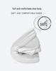 Invisible 8CM Height Boost White Casual Men's Cowhide Shoes - Autumn Fashion with Thick Sole