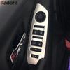 Car Inner Door Window Lift Switch Button Panel Cover Trim For Chevrolet Trax Tracker 2014-2017 2018 Matte Interior Accessories