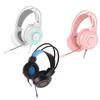 3.5mm Stereo Wired Over-Head Gaming Headphone with RGB Rainbow Backlit,3.5mm Splitter Cable Stereo Headset Earphone