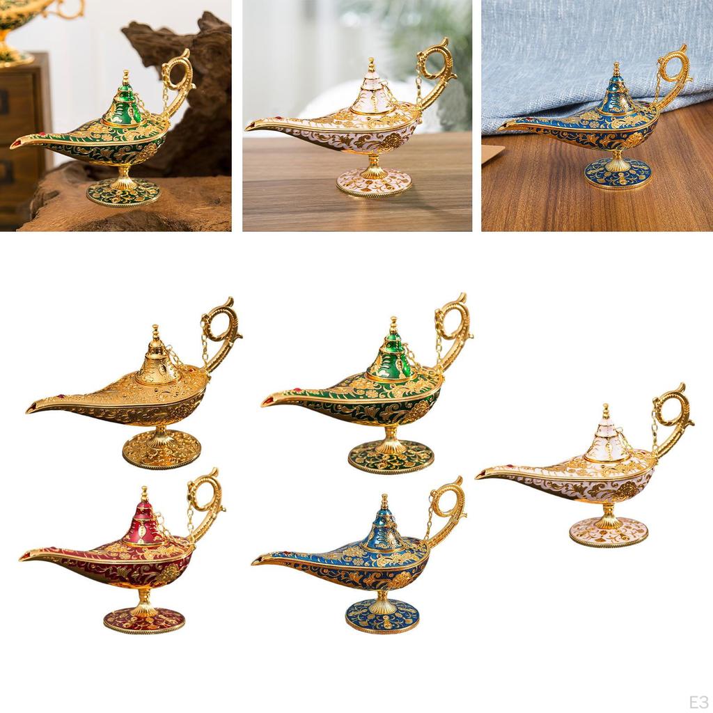 Light Collection Ornately Embossed Zinc Alloy for Party Halloween Birthday Classic Crafts Art
