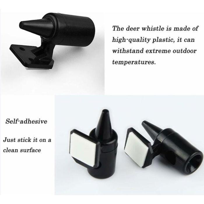 Lot of 6 Ultrasonic Anti-game Warning Whistles for Cars and Motorcycles Multiple Colors LARGEIGHT