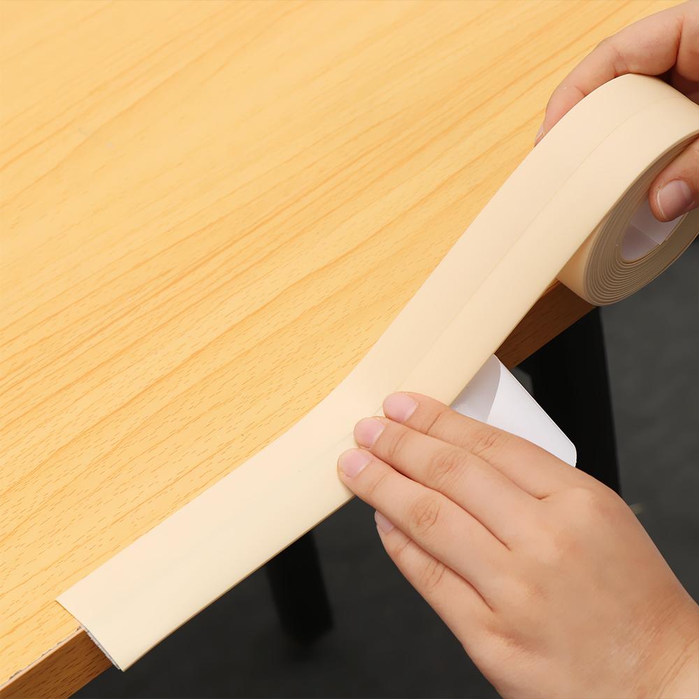 3.2m Self Adhesive Bathroom Kitchen Sink Edge Seal Tape Sealing Strip Wall Corner