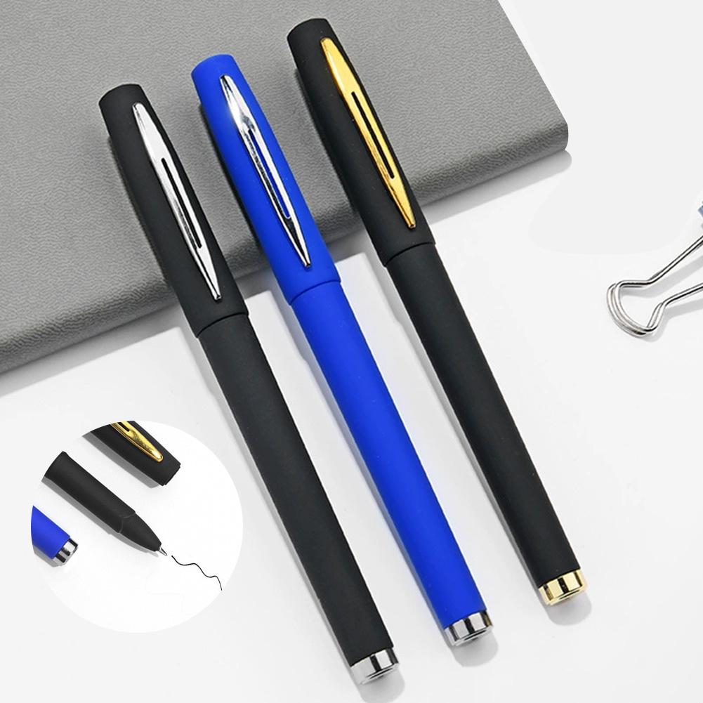 3pcs Black Ink Gel Pen 0.5mm Ballpoint For Writing School Stationery Supplies Business Signature Pen Office Accessories
