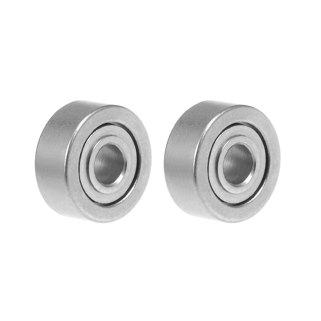 

uxcell MR62ZZ Deep Groove Ball Bearings, 0.1 x 0.2 x 0.1 inches (2 x 2mmx6mmx2.5mm