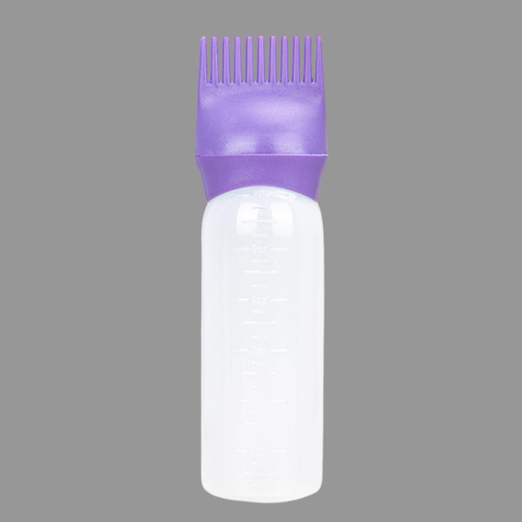 160ml Prázdná láhev s aplikátorem na šampon Salonové doplňky pro péči o vlasy Nástroj Láhve na čištění vlasů Pot pro suché mytí Čištění