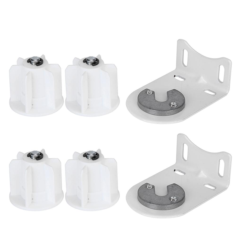 2Pcs Bearing Straight Center Bracket Manual Electric Curtain Lifting Roller Blind Accessories
